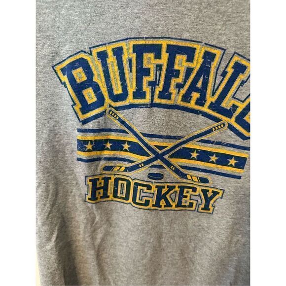 Vintage Buffalo Sabres ‘Buffalo Hockey’ 90s Logo T-Shirt - Picture 2 of 3